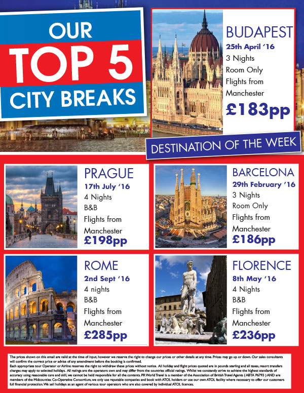 City Break Deals!